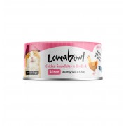 Loveabowl 亮毛嫩雞+三文魚貓罐頭 70g